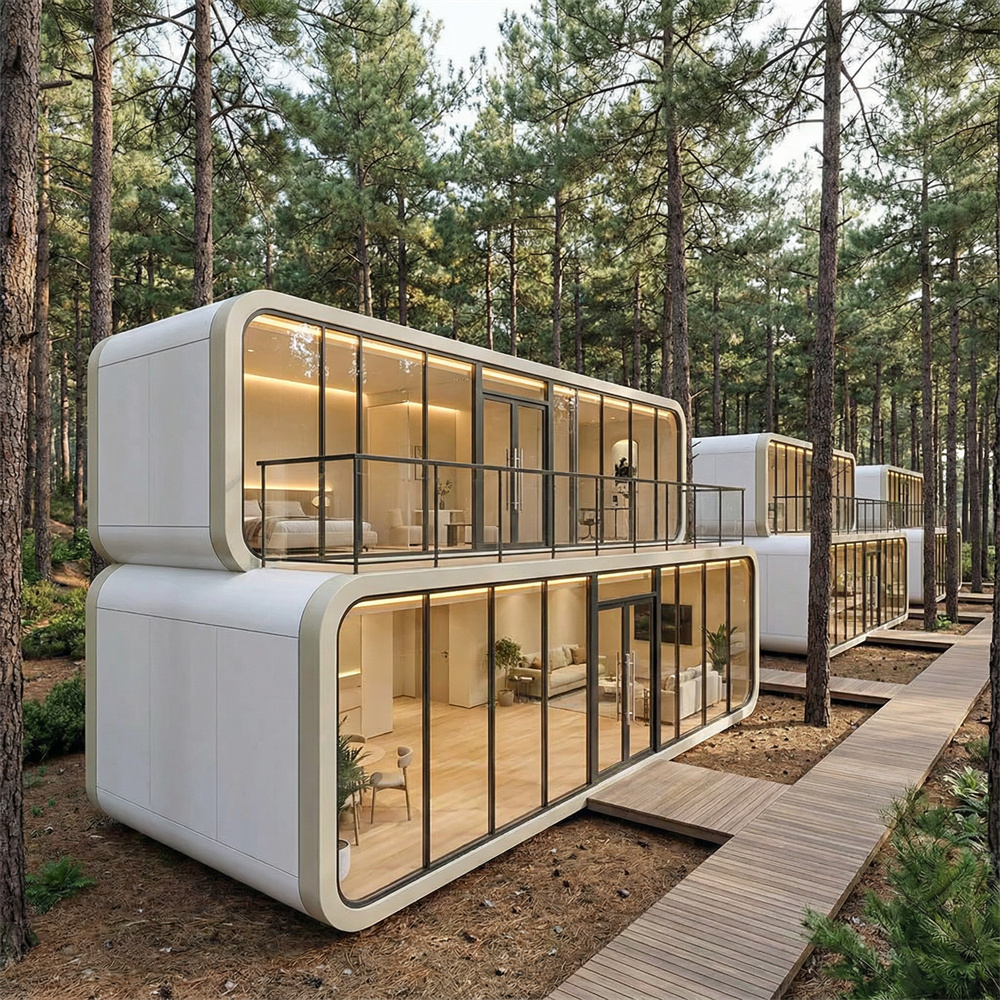 Direct Stackable Soundproof & Ventilated Apple Capsule Pod