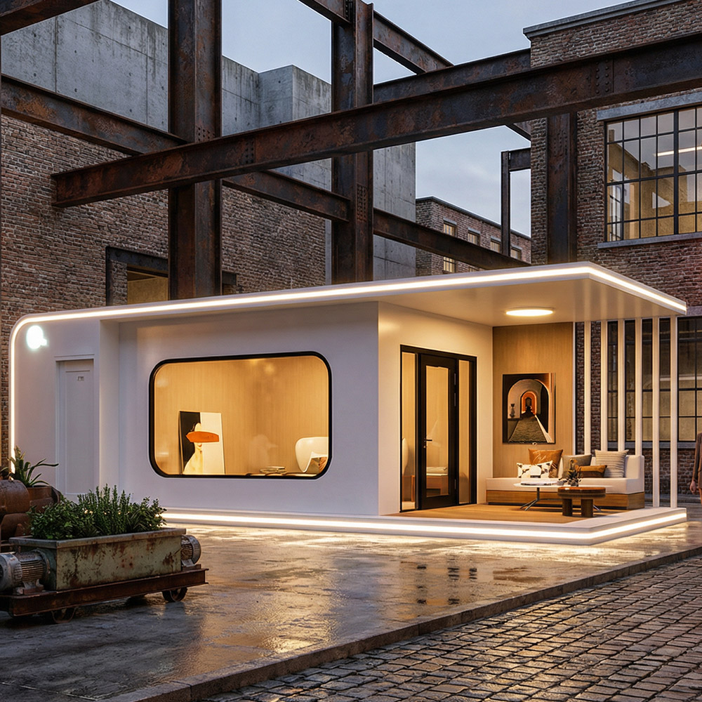 Irregular-Shaped Single-Layer Detachable Apple Cabin Capsule