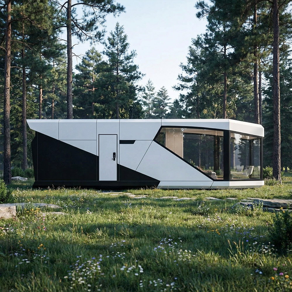 Irregular-Shaped Single-Layer Detachable Apple Cabin Capsule