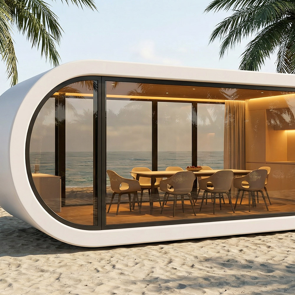 Irregular-Shaped Single-Layer Detachable Apple Cabin Capsule