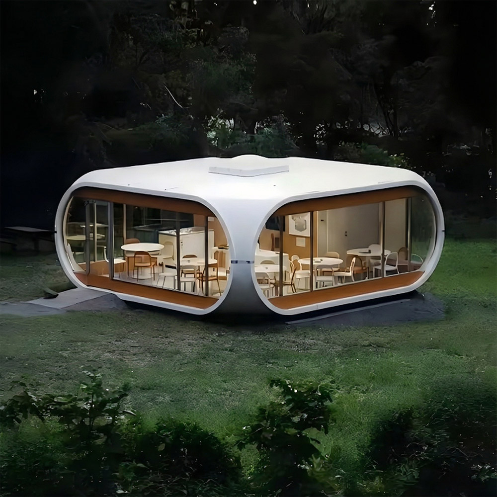 Irregular-Shaped Single-Layer Detachable Apple Cabin Capsule