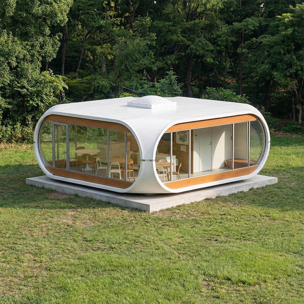 Irregular-Shaped Single-Layer Detachable Apple Cabin Capsule