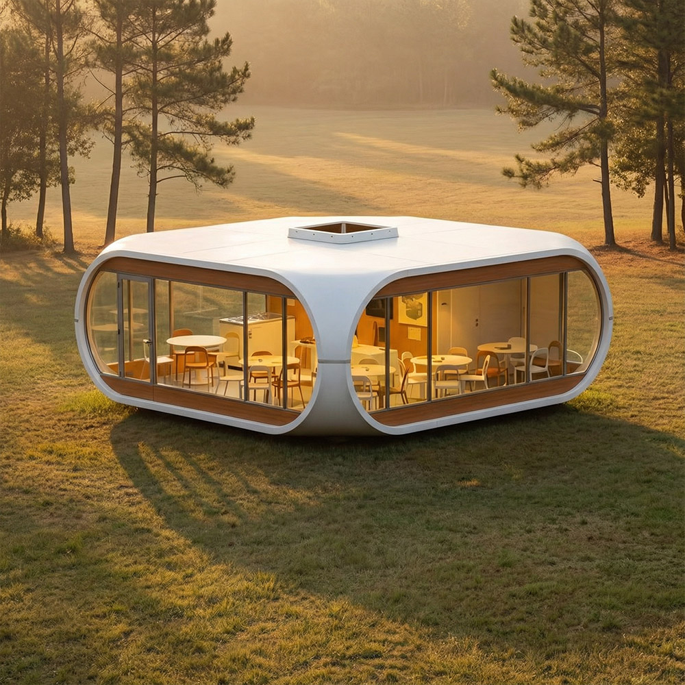 Irregular-Shaped Single-Layer Detachable Apple Cabin Capsule