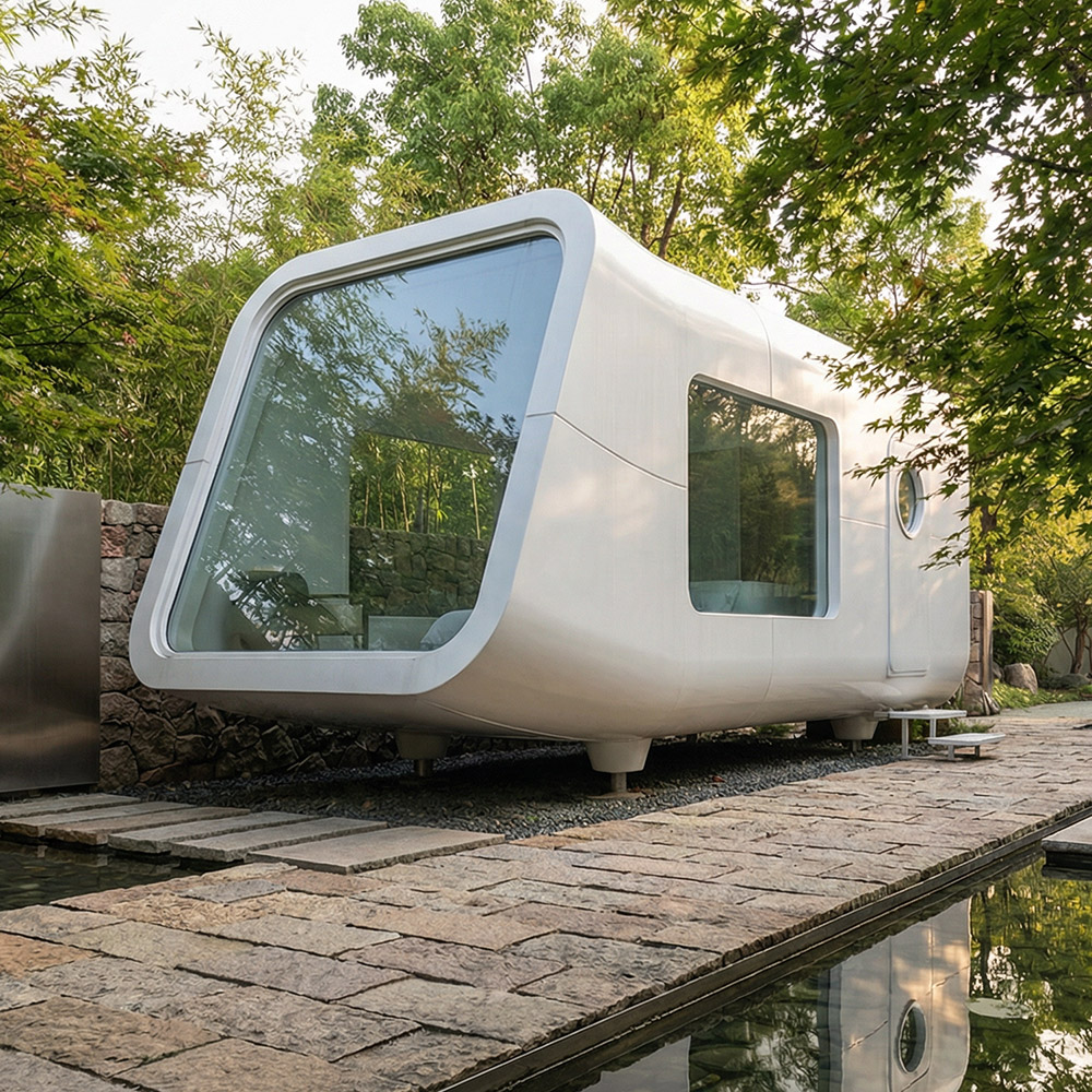 Irregular-Shaped Single-Layer Detachable Apple Cabin Capsule