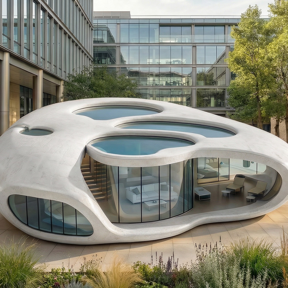 Irregular-Shaped Single-Layer Detachable Apple Cabin Capsule