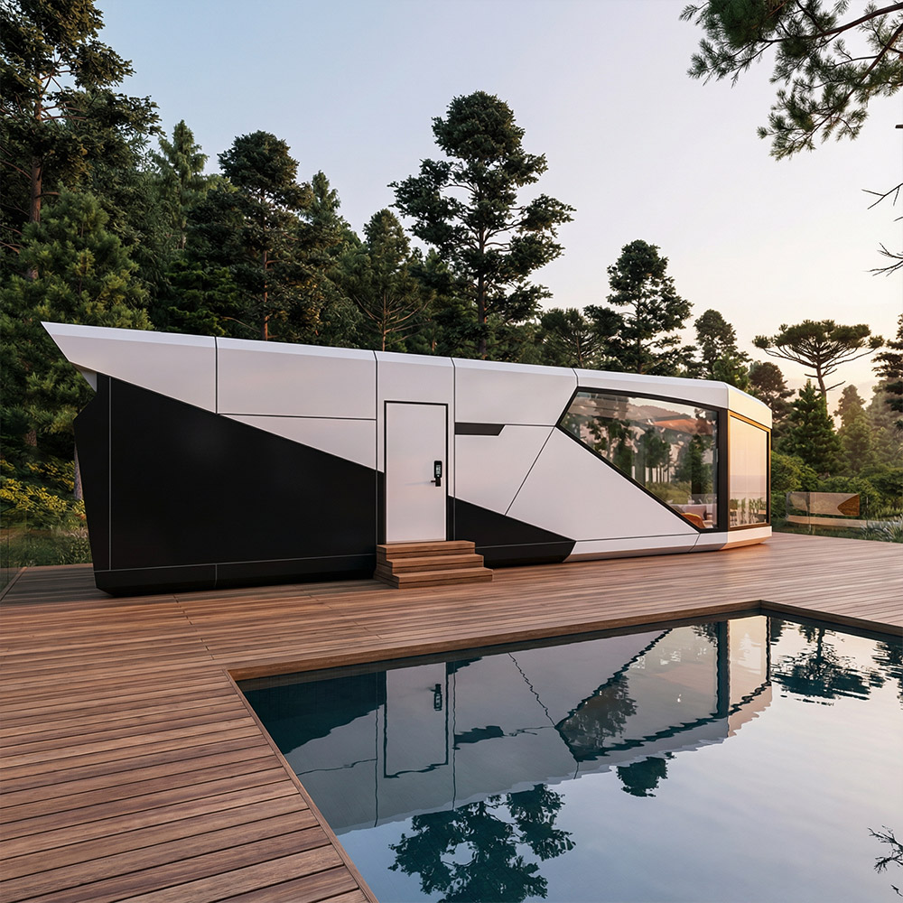 Irregular-Shaped Single-Layer Detachable Apple Cabin Capsule