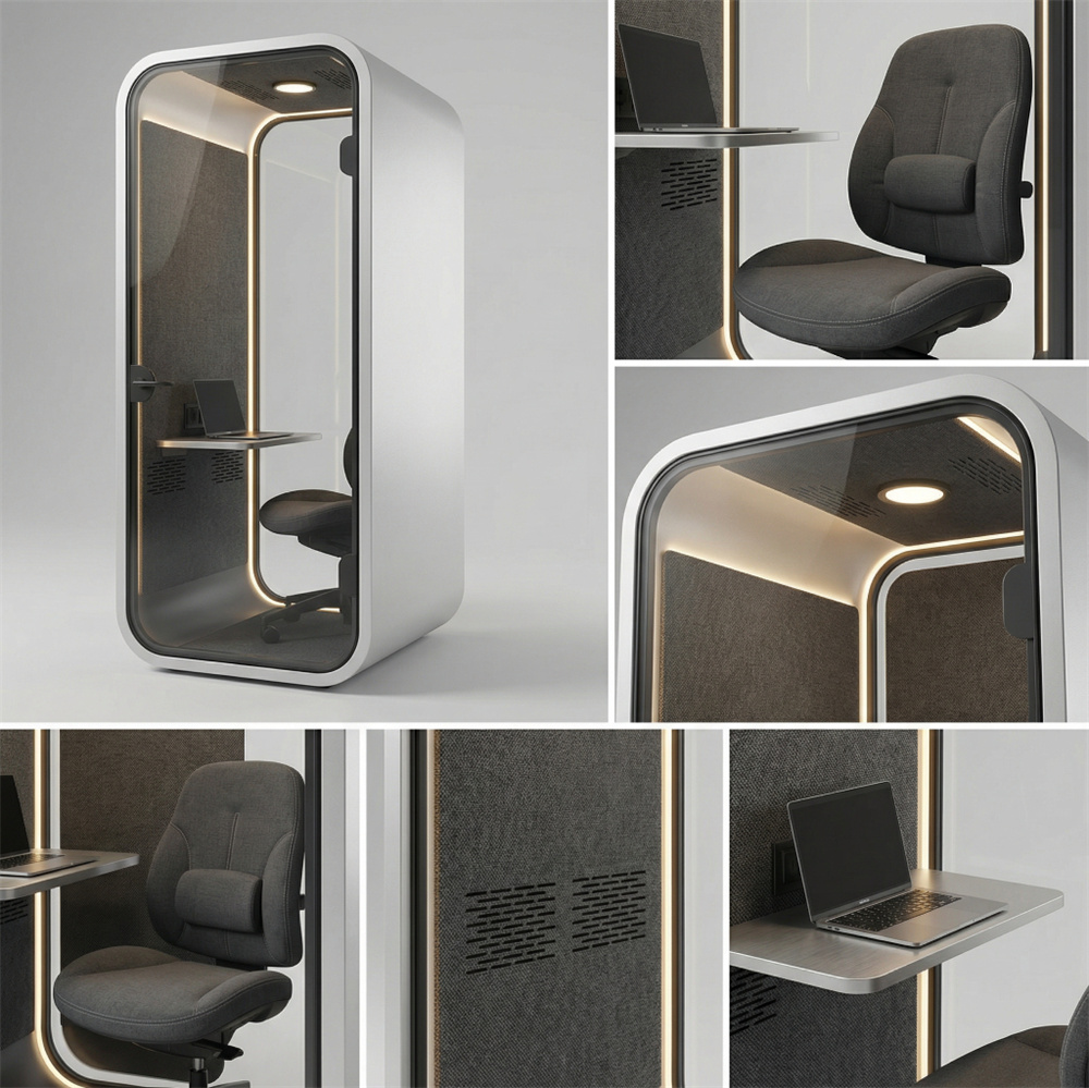 Mobile Soundproof Mini Space Capsule Residence