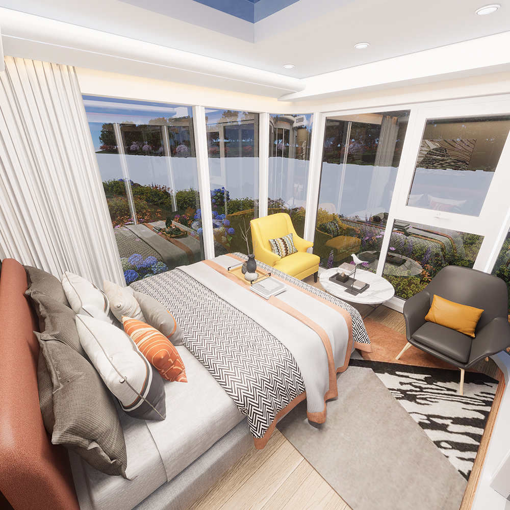 S3-2 Panoramic Modular Capsule Homes