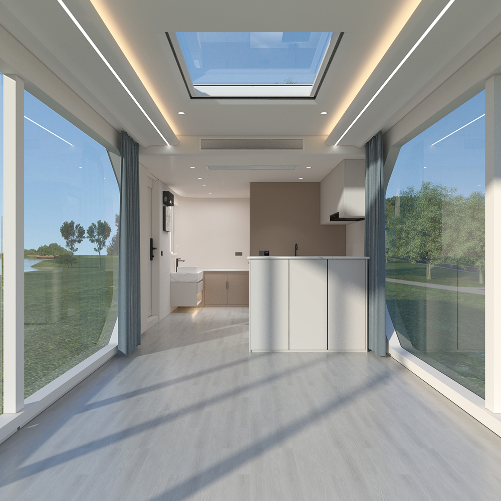 S3 Prefab Mobile Closed Capsule House