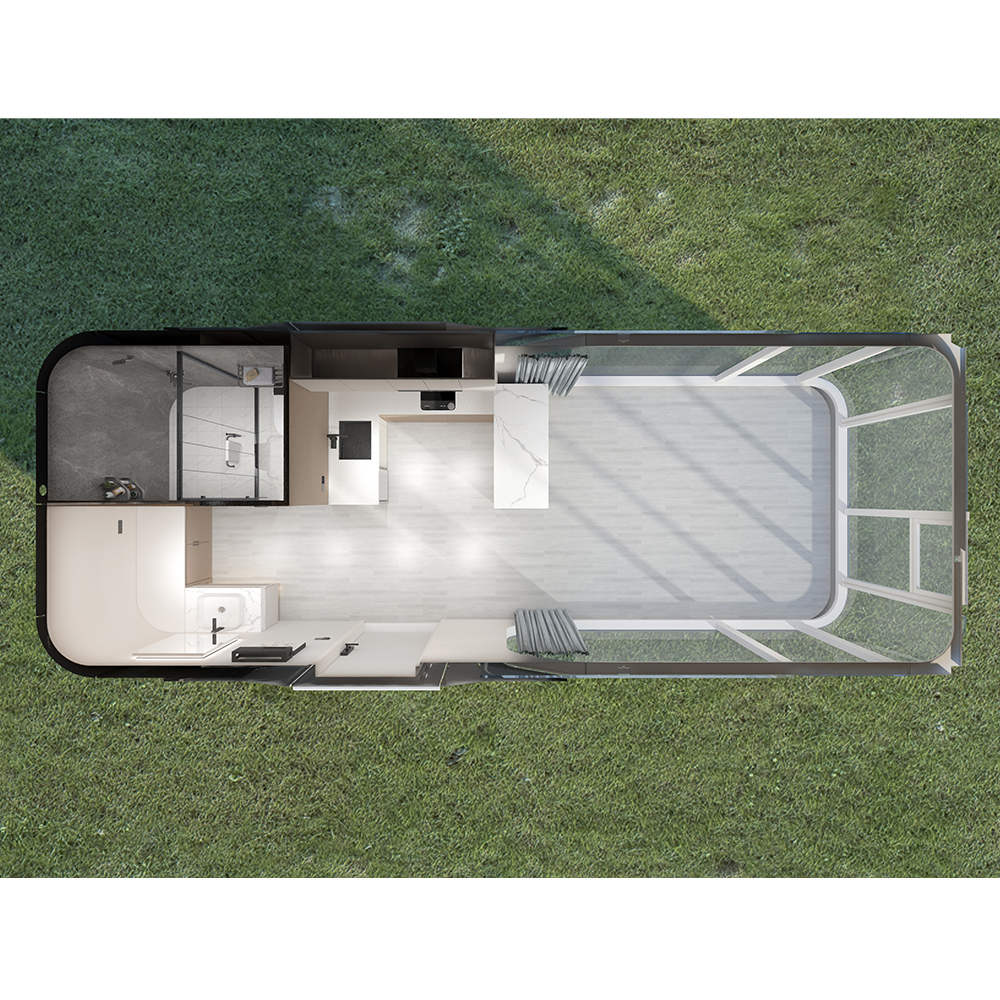 S3 Prefab Mobile Closed Capsule House