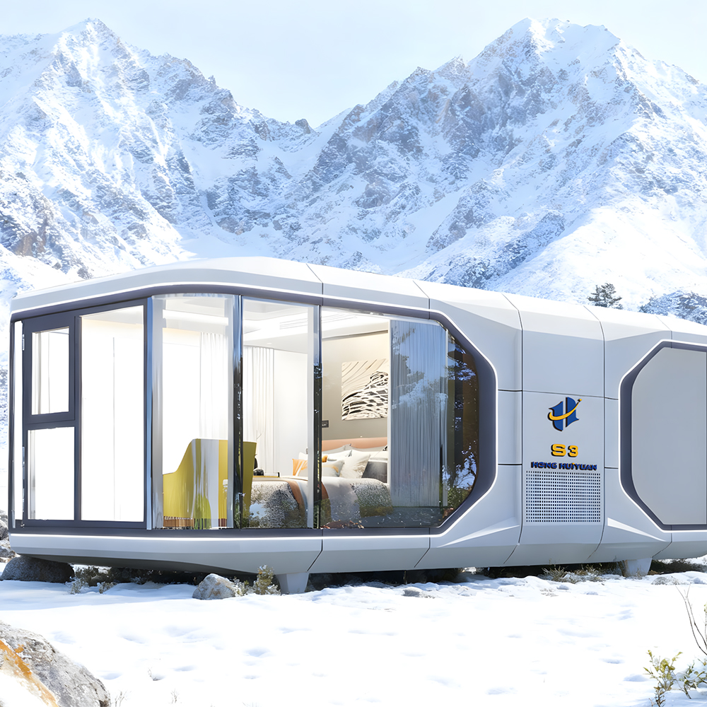 S3 Prefab Mobile Closed Capsule House