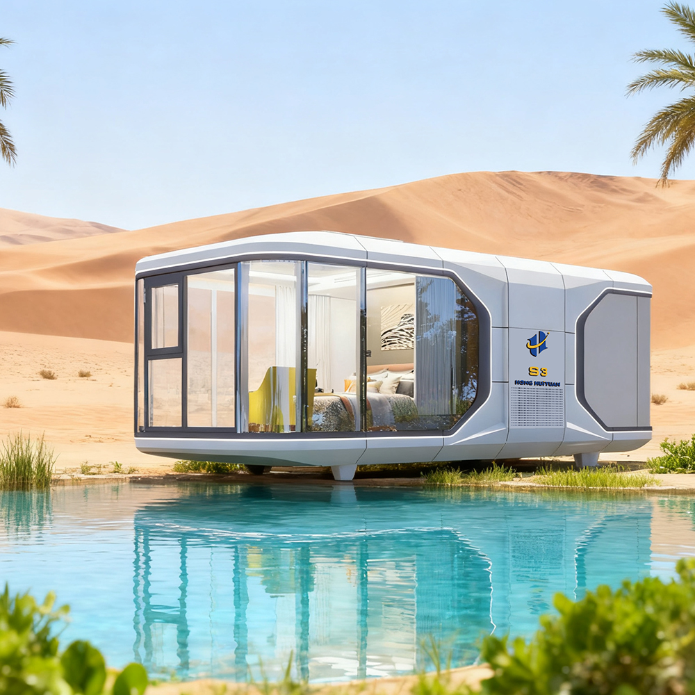 S3 Prefab Mobile Closed Capsule House