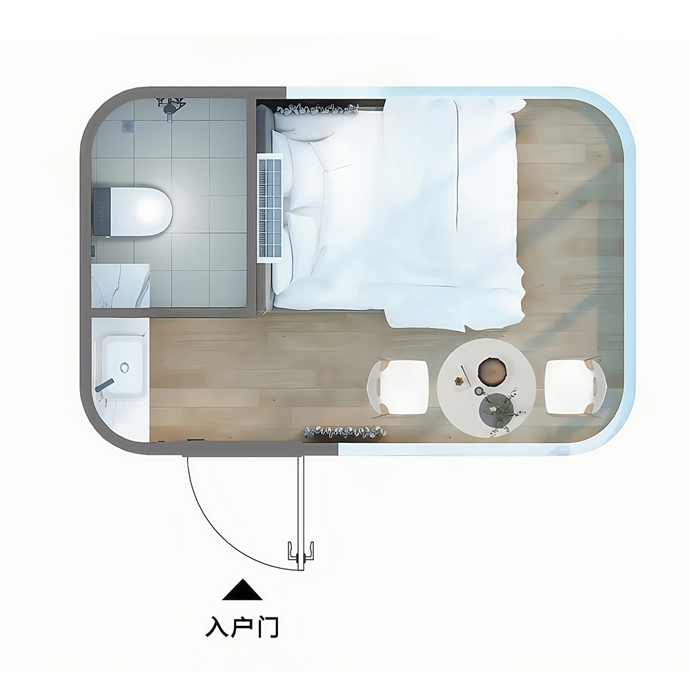C1 Modular Landscape Camping Pods